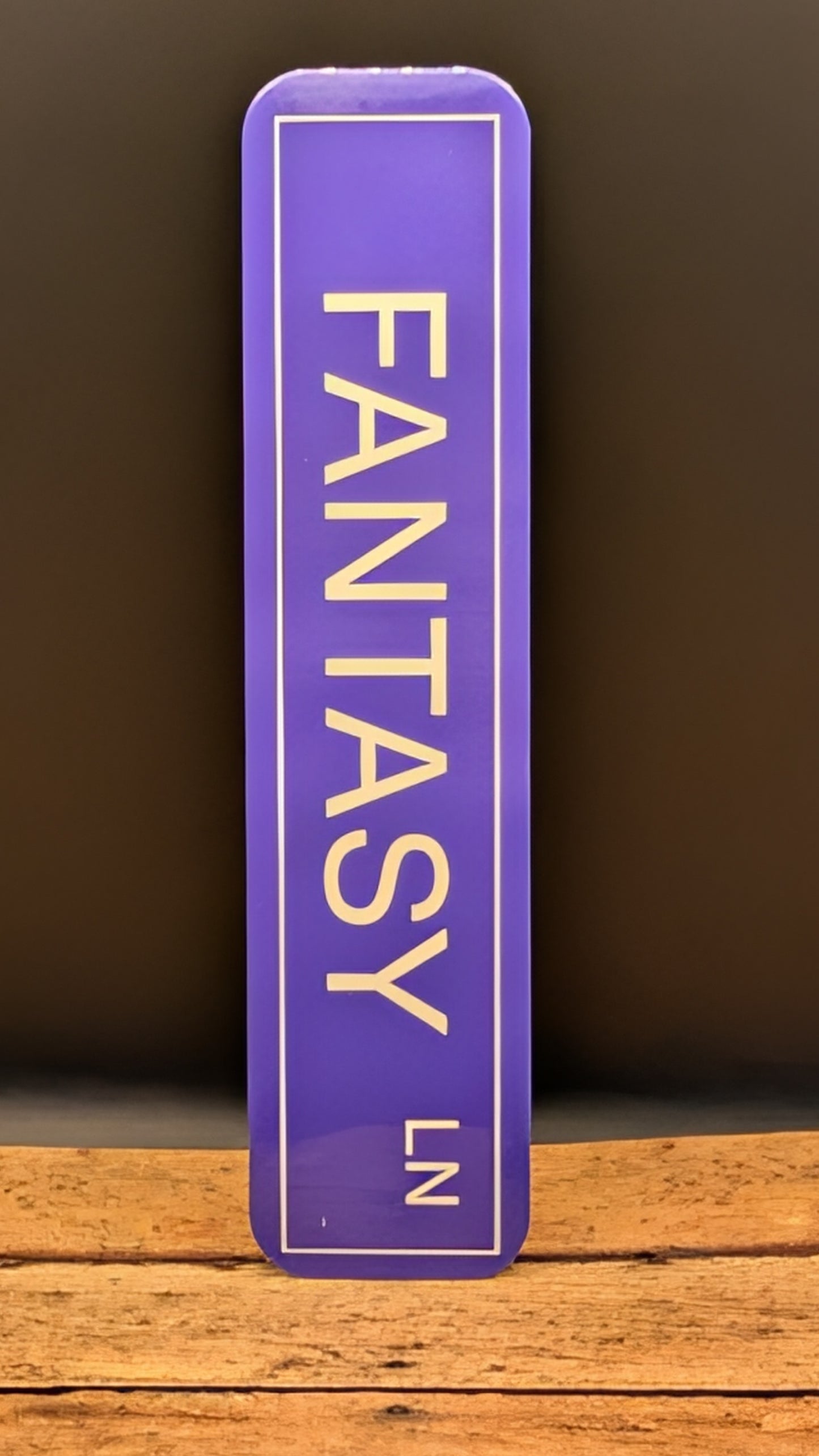 Fantasy Street Sign Bookmark