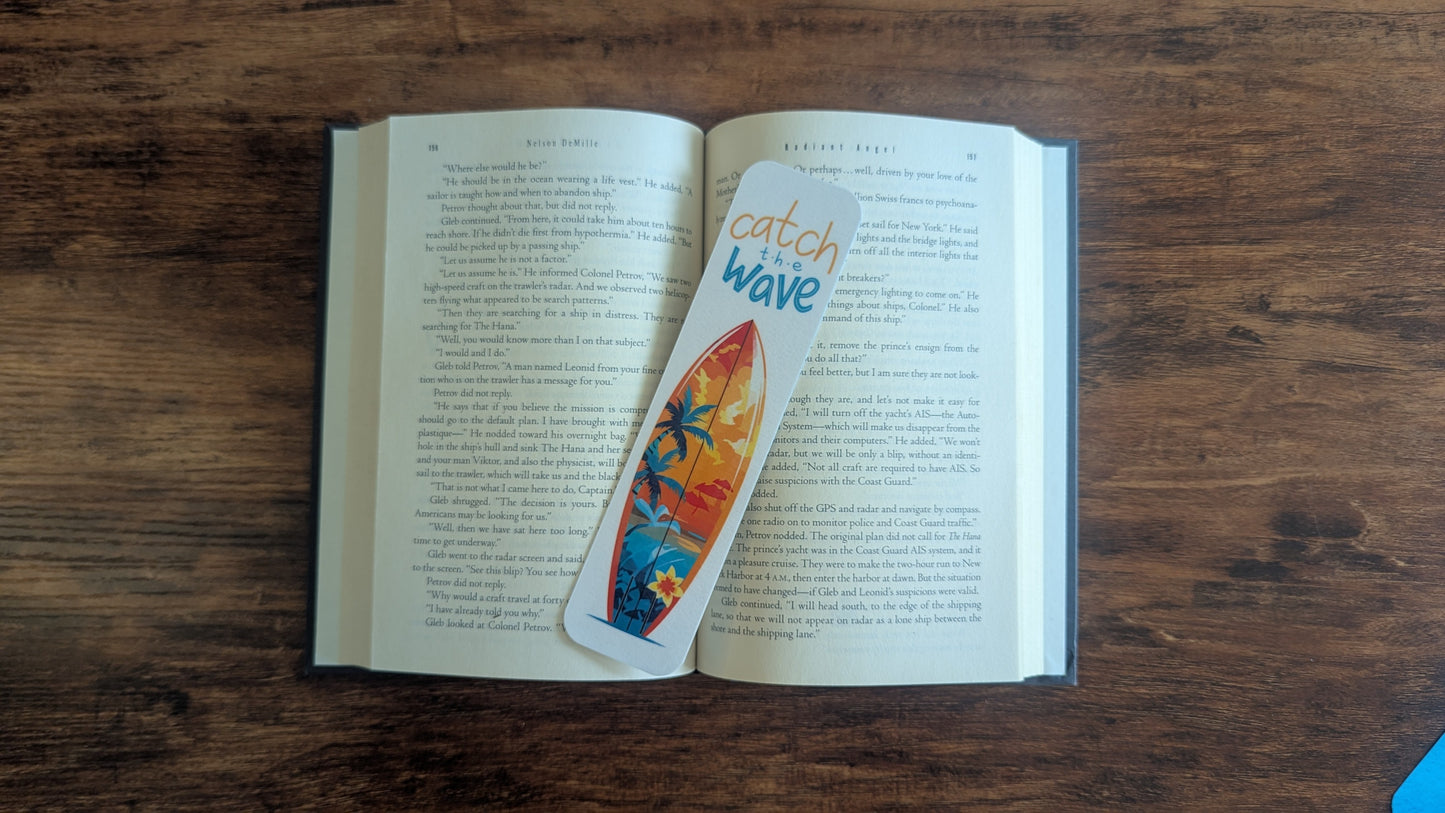Catch the Wave Bookmark