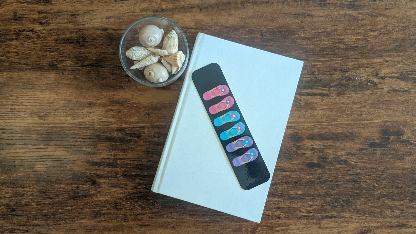 Colorful Flip Flops Bookmark