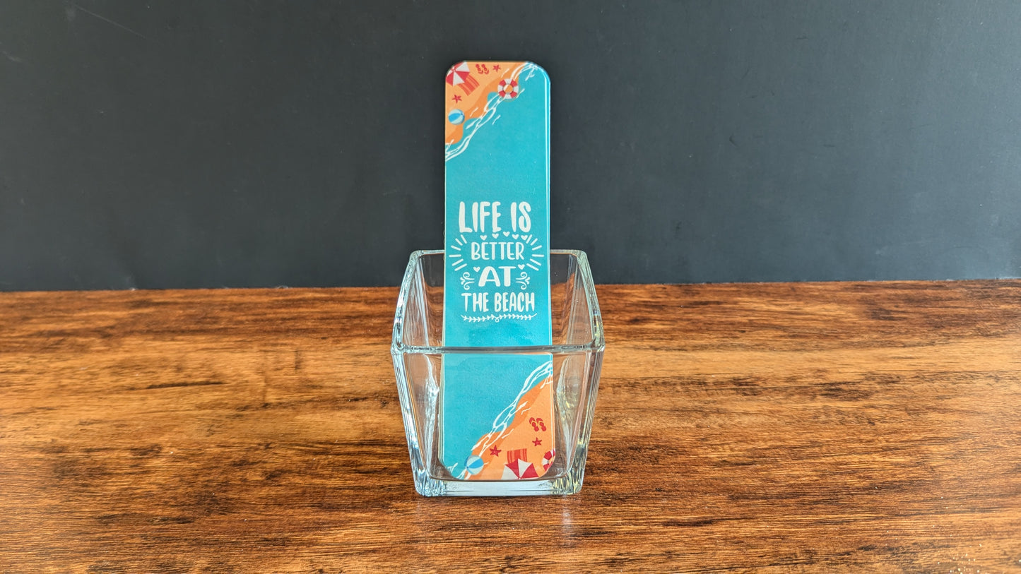 Life is Better at Beach Bookmark