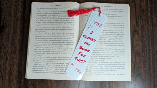 I Can't Believe Bookmark