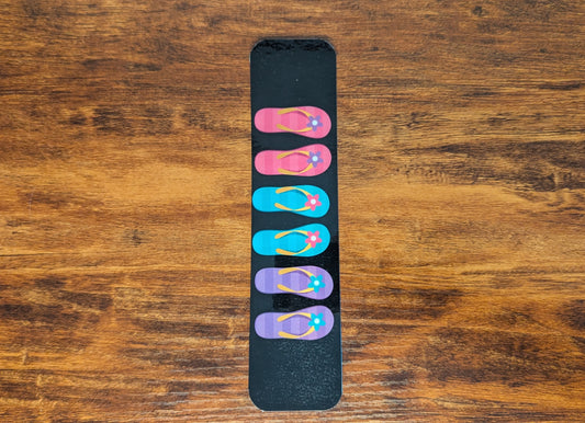 Colorful Flip Flops Bookmark