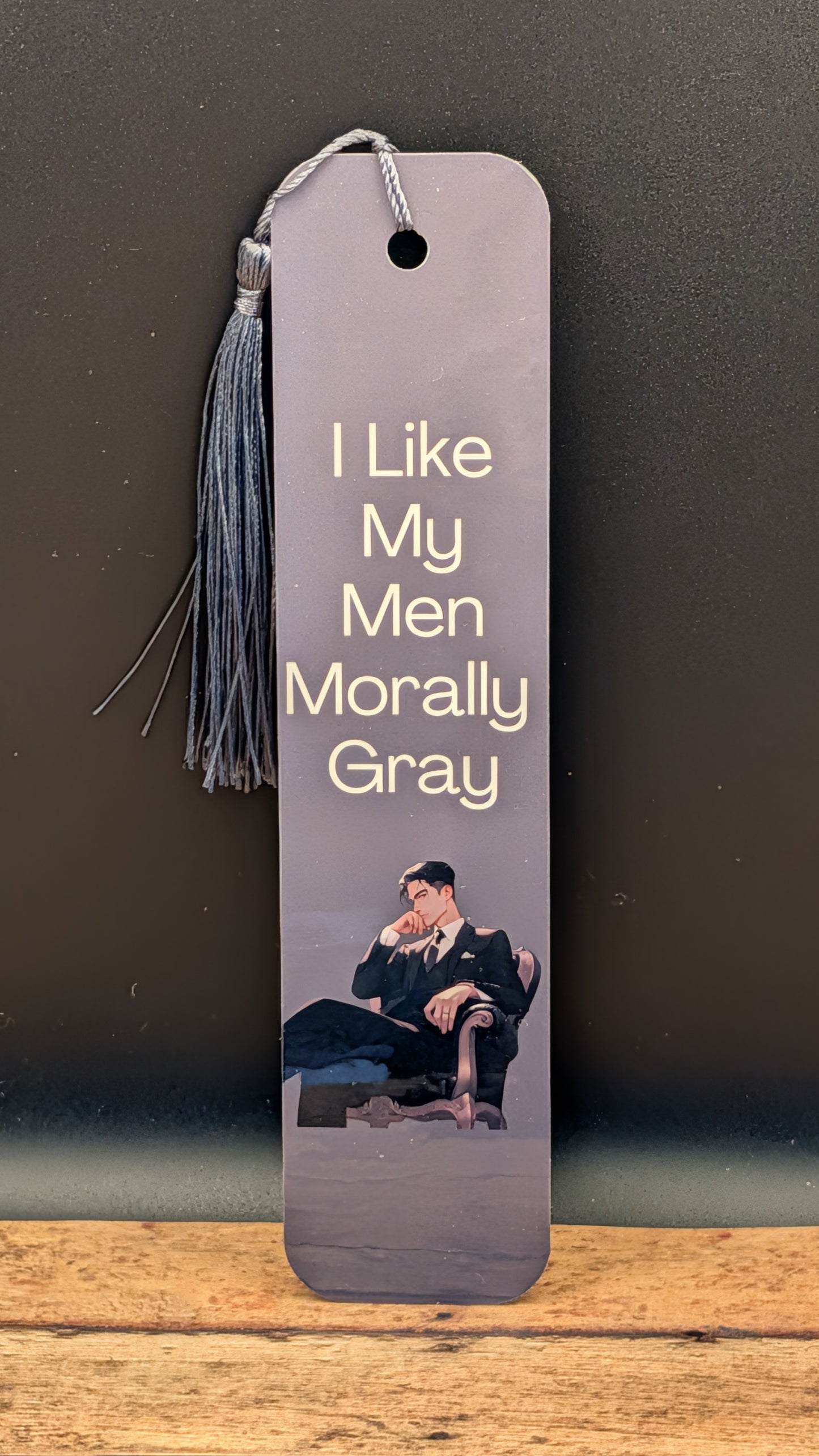 I Like My Men Morally Gray Spicy Romance Bookmark